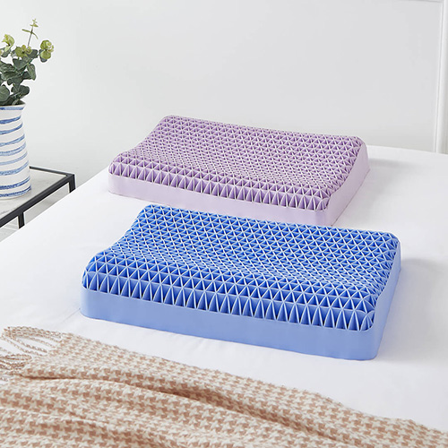 YuyueHome Stress Relief Cervical Pillow Pink